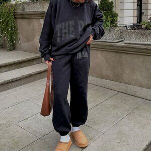 NEW ----The Bar  NIB Varsity sweatpants Small